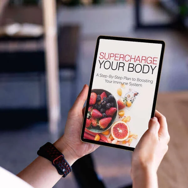 Supercharge Your Body: A Step-By-Step Plan to Boosting Your Immune System bonus ebook cover