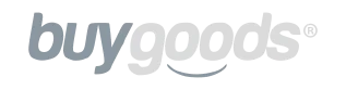 The BuyGoods wordmark, the payment processor that operates the checkout